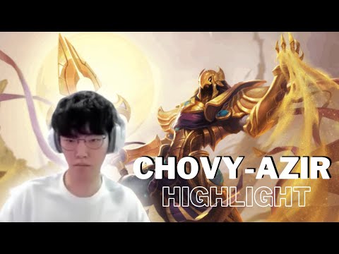 [Vietsub] Chovy cầm Azir gánh team cực gắt | Chú cá cơm Chovy