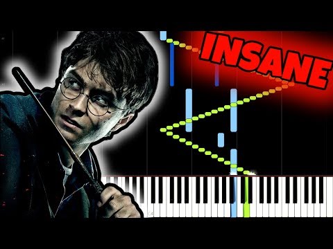 Harry Potter [INSANE Piano Tutorial] (Synthesia) //Jarrod Radnich