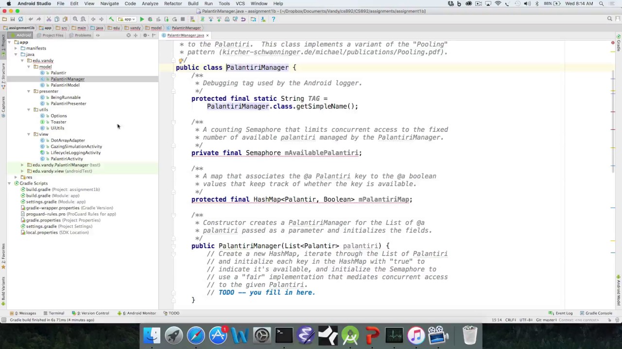Assignment 1b Walkthrough