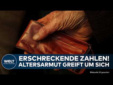 DEUTSCHLAND: Erschreckende Zahlen! Grassierende Altersarmut! Immer mehr Rentner gefährdet
