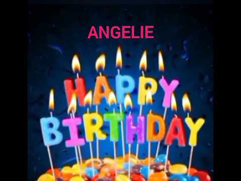 Angelie  Name Happy Birthday to you Video Song Happy Birthday Song with names