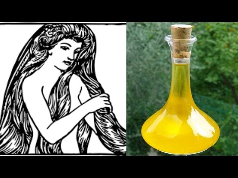 DIY Hair Growth Oil using Ancient Ingredients Video