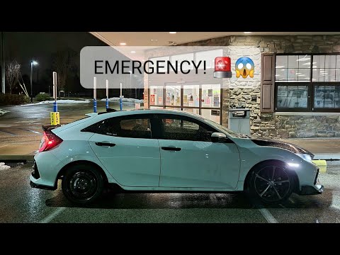 EMERGENCY SPARE TIRE INSTALL | 10TH GEN HONDA CIVIC
