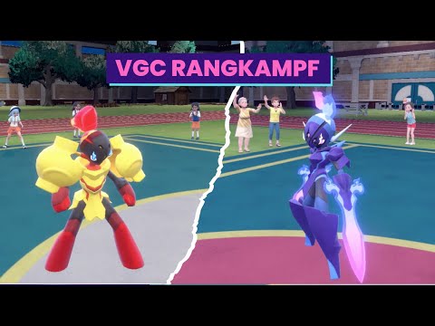 CRIMANZO gegen AZUGLADIS | Pokémon Karmesin und Purpur Rangkampf Doppelkampf | VGC
