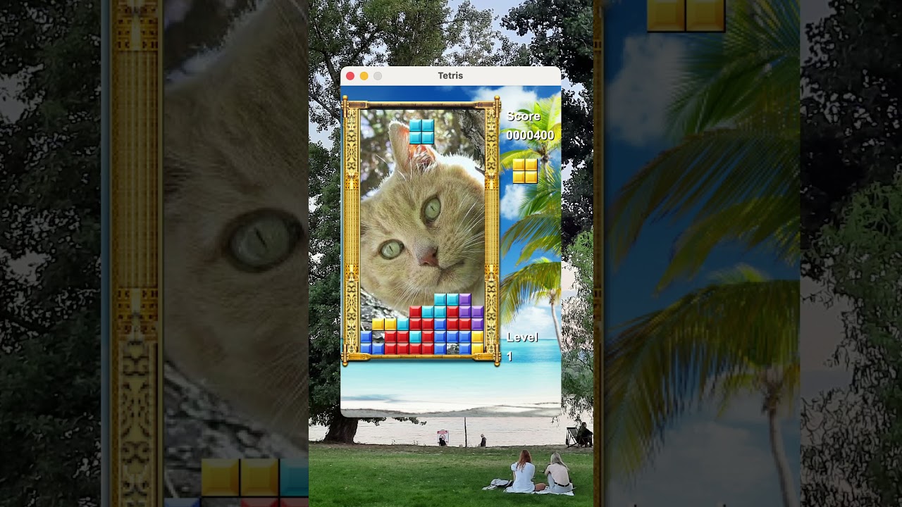 Meow-powered Tetris AI (SFX)