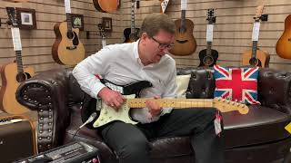 Video thumbnail for Fender American Pro Series Stratocaster (Black) with a Maple Neck by Rimmers Music