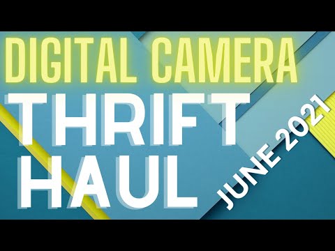 Thrift Store Haul June 2021 - Looking for cool cameras to review!