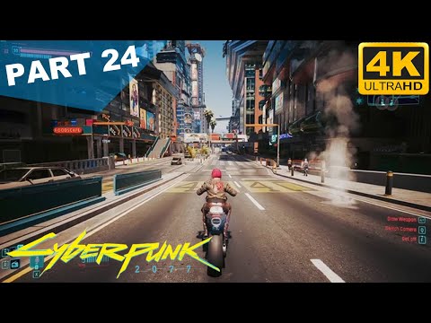 CYBERPUNK 2077 Gameplay Walkthrough Part 24 [ 60FPS 4K PS5 ]