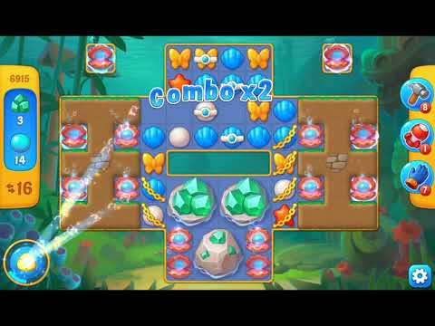 Fishdom 2021 - Level 6915   #playrix #fishdom #gaming