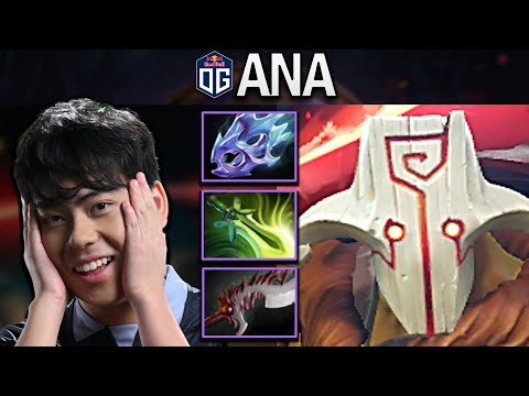 OG.ANA SMURF JUGGERNAUT WITH 20 KILLS & SHARDS - DOTA 2 7.28 GAMEPLAY