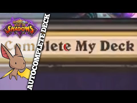 Auto Fill Decks Are Just Good Now? | Firebat Hearthstone