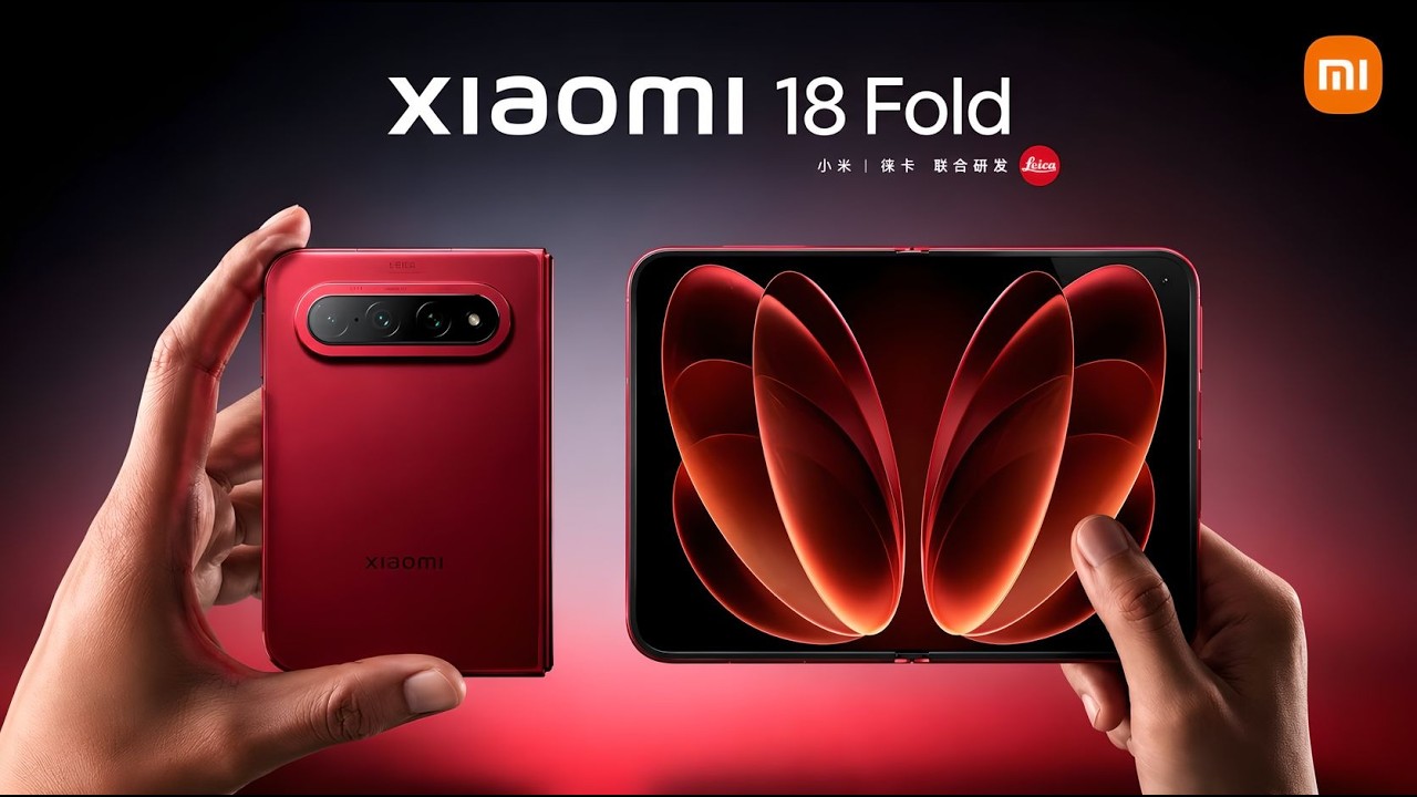 Xiaomi 18 Fold – NEW HANDS-ON VIDEOS IT'S ALL HERE!