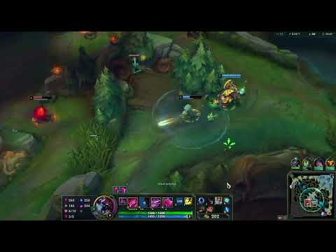 League of Legends # Cho'Gath vs Qiyana(Mid)