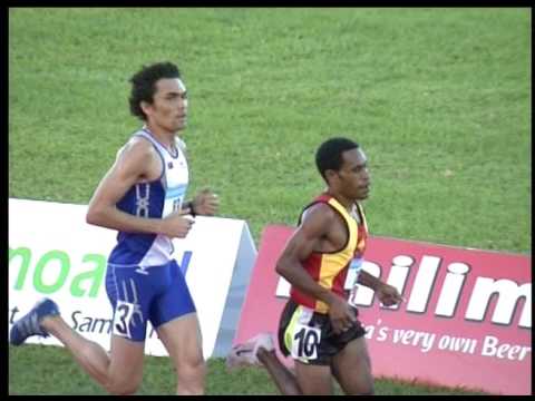 South Pacific Games 2007 Men 5,000m Run Finals
