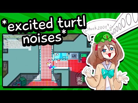 Neuro-sama learns to walk in Among Us