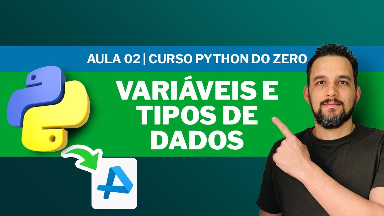 Curso de Python para Iniciantes: Variáveis e Tipos de Dados Explicados