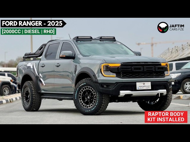 Ford Ranger RAPTOR 2025 | RAPTOR BODY KIT INSTALLED | RHD | 2.0L DIESEL ENGINE | AUTOMATIC TRANSMISSION | 4WD | ELECTRI video