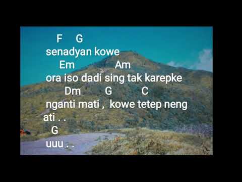 Chord lirik lagu tetep neng ati guyon waton feat om wawes