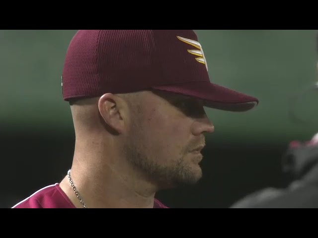 イーグルス・マギー選手ヒーローインタビュー 4月25日 オリックス・バファローズ 対 東北楽天ゴールデンイーグルス