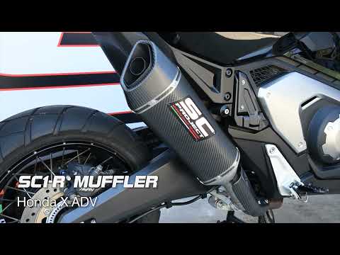 SC PROJECT SC1-R TITANIUM ΕΞAΤΜΙΣΗ ΓΙΑ HONDA X-ADV750-thumb-1
