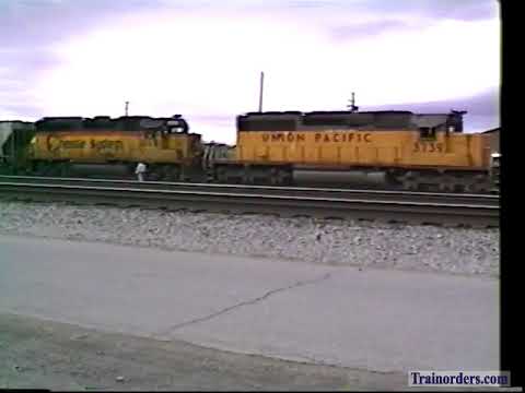 Classic Railroad Series 869 - Chasing Chessie 6061 in Idaho 3-15-1995 Part 1