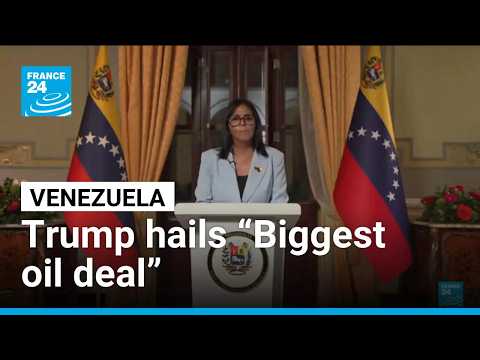 US and Venezuela seal 25-year oil deal