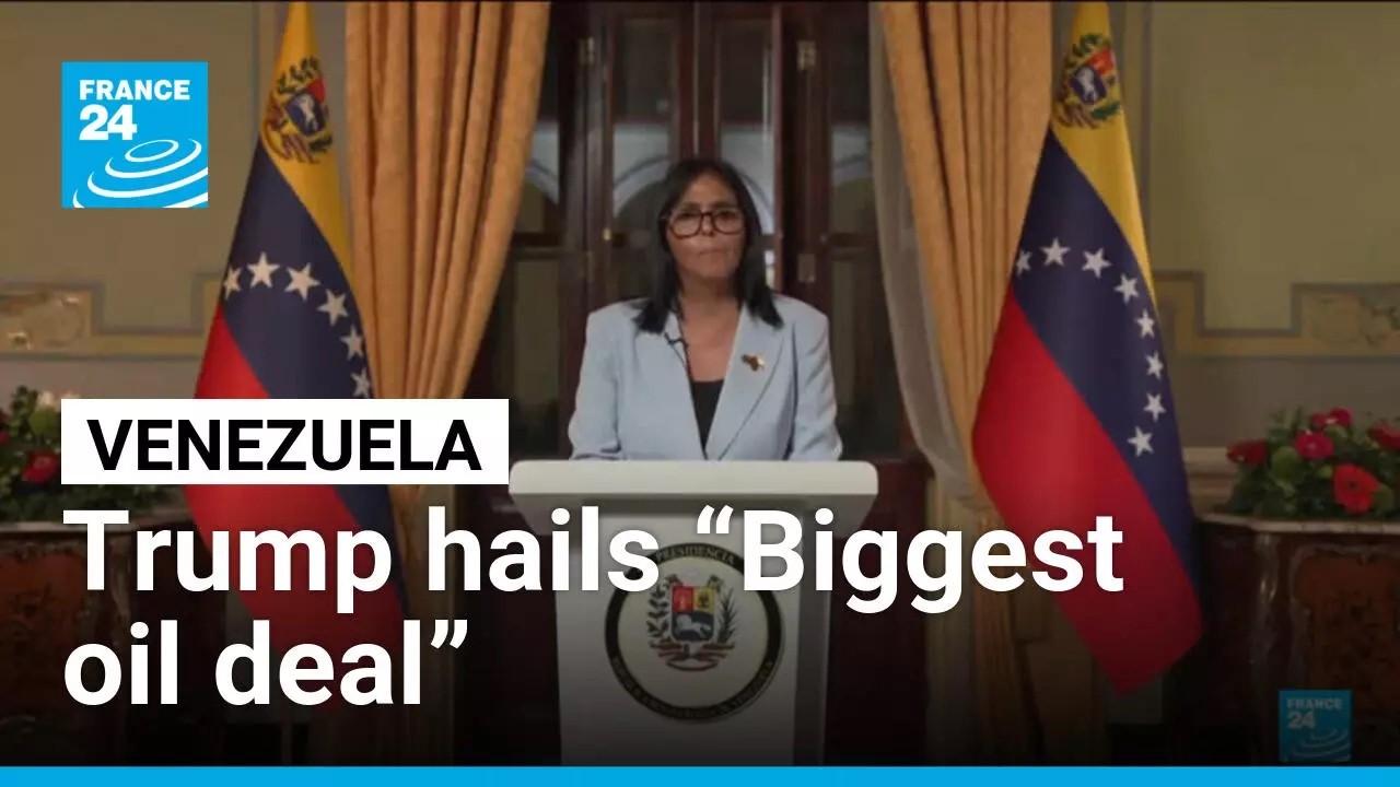 US and Venezuela seal 25-year oil deal • FRANCE 24 English