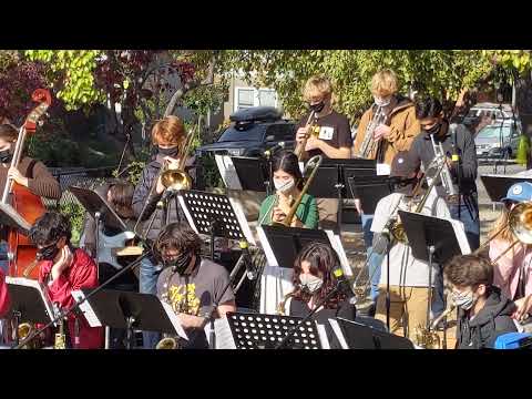 Jazz Ensemble at Winter Stroll - Sunset and Vine - composed by Gordon Goodwin