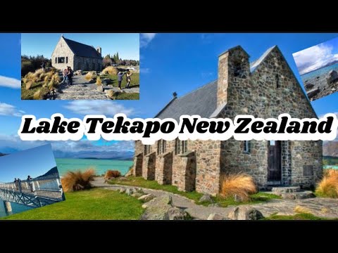 Viagem de carro ao Lago Tekapo, Nova Zelândia, Ilha Sul l roseluisaga
