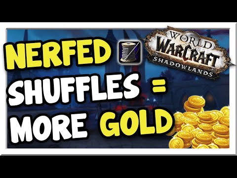 Make 50k Gold with NERFED Shuffles! 9.0.5 | Shadowlands | WoW Gold Making Guide