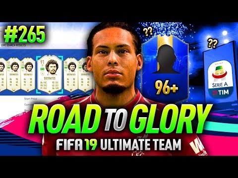 FIFA 19 ROAD TO GLORY #265 - 96+ RATED TOTS IN MY SBC PACK!