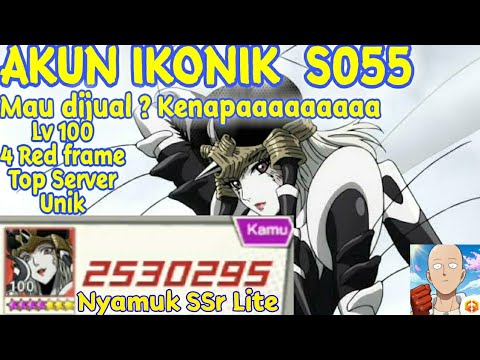 REVIEW AKUN UNIK TOP SERVER 55 OPM , NYAMUK SSR LITE REAL , DIJUAL - One Punch Man The Strongest