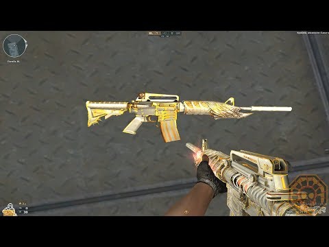 [CF News] M4A1-Born Beast Goldish Skin [VVIP Weapon Skin] CrossFire Russia - GAMEMASSACRE