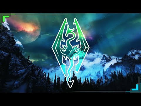 Relaxing Walk Across All Of SKYRIM! | [5 Hours]  Skyrim Music & Ambience 🎵