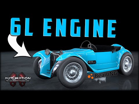 Building A Very Sketchy Old Racecar!! Automation - BeamNG
