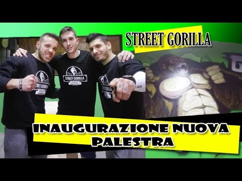 STREET GORILLA APRE LA PALESTRA PIU' FIGA D'ITALIA !! w/Lorenzo Coral Gaggi Yatarov ShowtimeGP