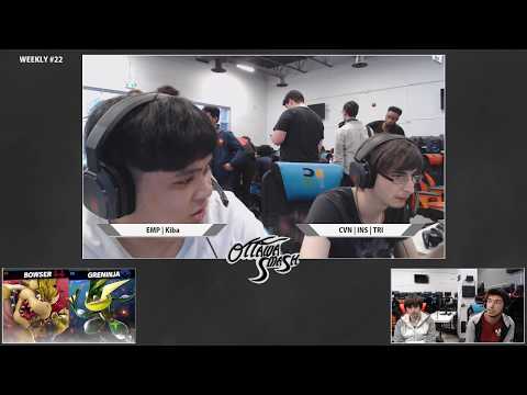 TRB | BRodz (Bowser) vs. EMP | SPIRAL (Greninja) - OSUW#22 - Winners Quarters