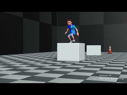 Iclone motion blending