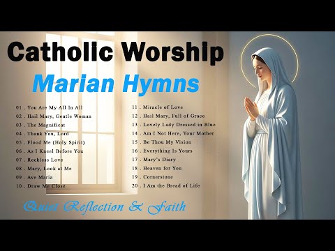 Marian Hymns & Catholic Worship Songs 🙏 | Ave Maria & Reckless Love | Quiet Reflection & Faith