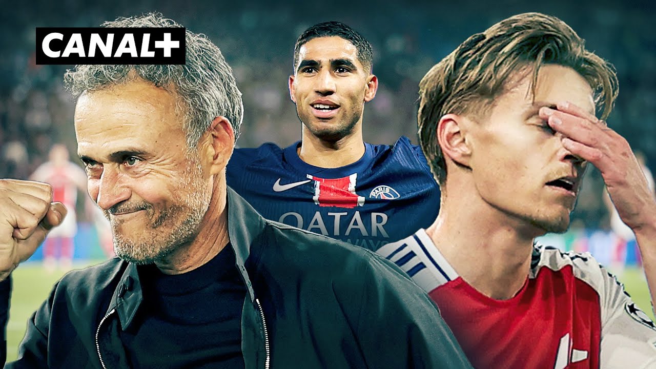 CE QUE VOUS N'AVEZ PAS VU DE PSG / ARSENAL - Ligue des champions 2024-25 (1/2 retour)