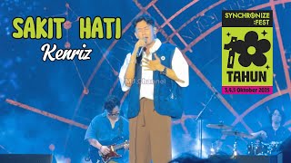 Download lagu SAKIT HATI (Kenriz) at Synchronize Festival 2025 Full Performance mp3 Download lagu SAKIT HATI (Kenriz) at Synchronize Festival 2025 Full Performance mp3