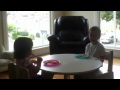 Andrew And Abigail Eating Breakfast