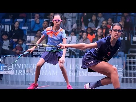 Youngest Indian to win in Commonwealth Games Squash l Anahat Singh