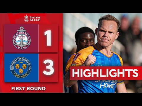 FC South Shields 1-3 FC Shrewsbury Town