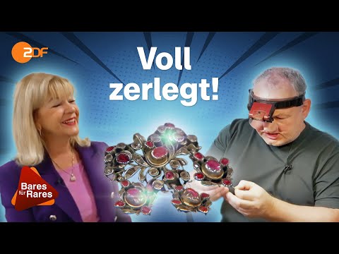 Video Thumbnail: Bye Bye Brosche: Aus Elkes altem Schmuckstück werden drei moderne Hingucker | Bares für Rares