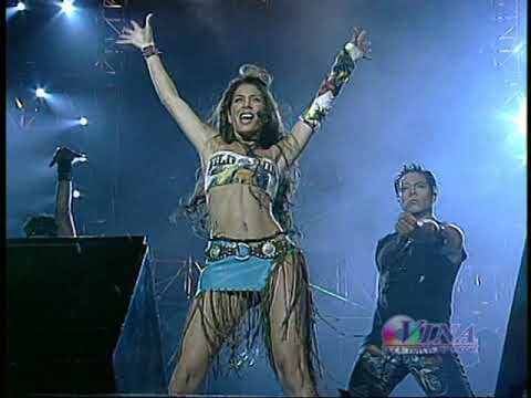 Patricia Manterola - Ojos Negros / Que El Ritmo No Pare (Concierto EXA 2002)