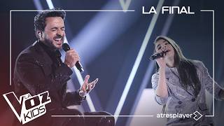 Luis Fonsi y Evolett cantan "No me doy por vencido" | La Final | La Voz Kids 2026