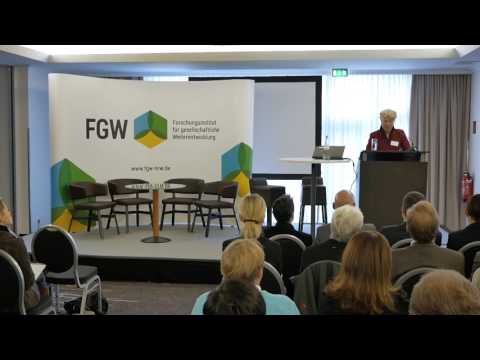 Keynote von Prof. Dr. Gesine Schwan - NRW-Dialogforum am 4. Nov. 2016