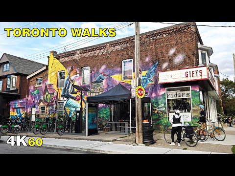 Harbord Street Toronto Walk (Narrated) on October 1, 2020 [4K]