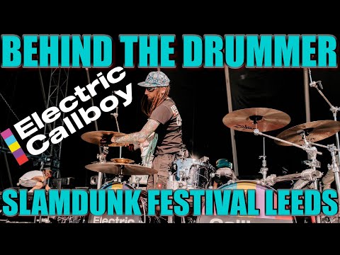 Behind the Drummer | Drumtech POV | Slam Dunk Leeds| Electric Callboy Europe Festivals 2025